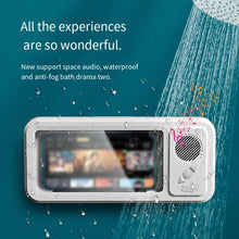 Load image into Gallery viewer, HydroCase™ - Shower Phone Holder with Bluetooth Speaker
